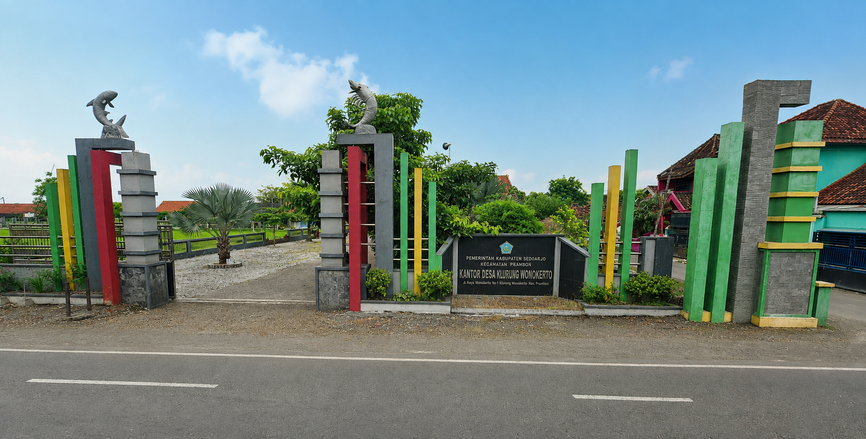 Suasana Desa Kedungwonokerto